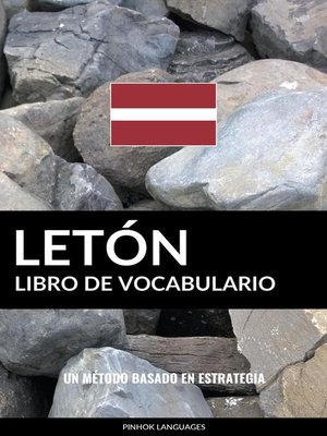 cover image of Libro de Vocabulario Letón